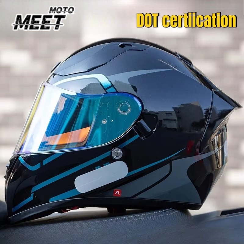 Modular Flip Up Motorcycle Helmet Dot Approved - TORC T18 오토바이 헬멧 이중 바이저