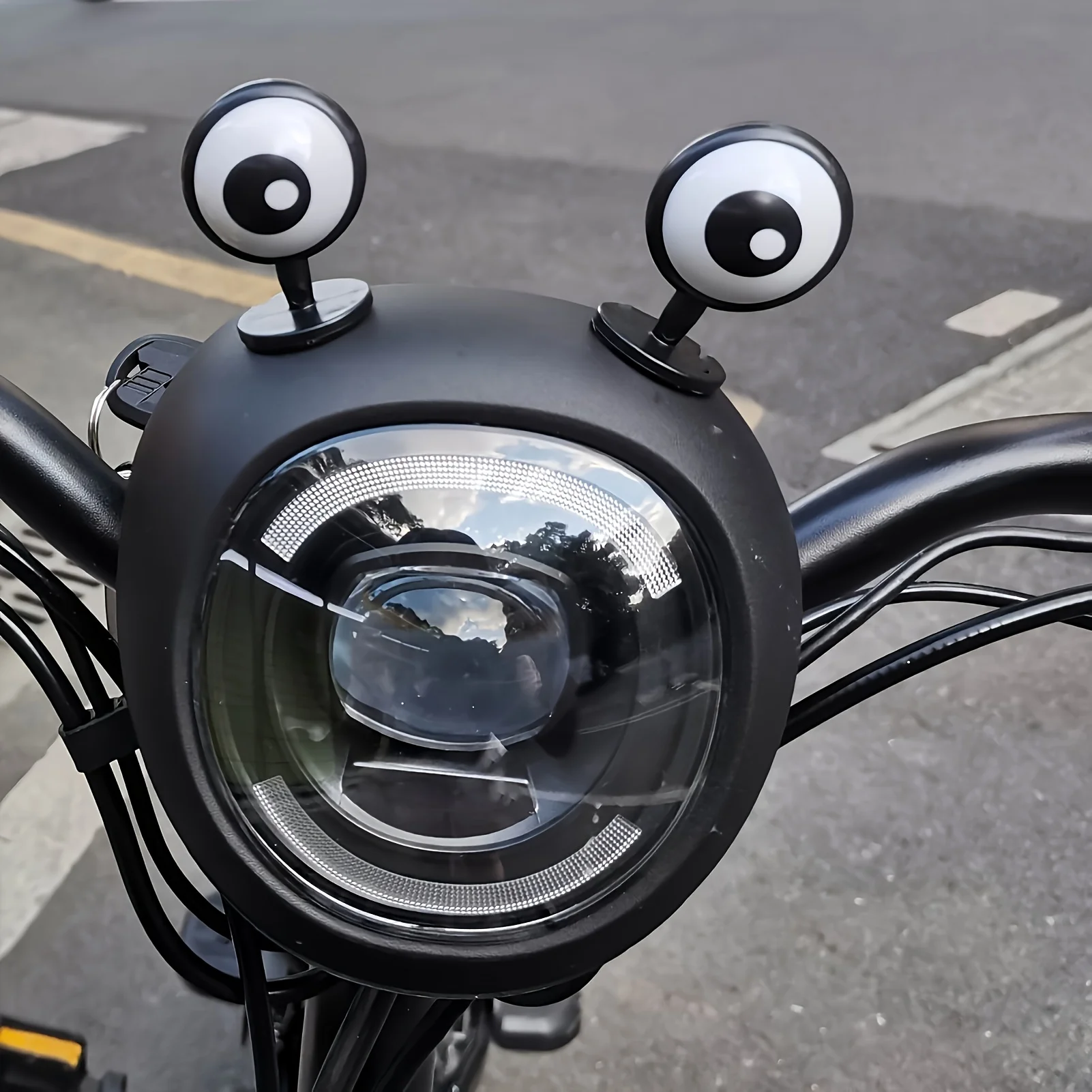 전기 자전거용 장식품 2개 세트, 개성 넘치는 오토바이 - Motorcycle Helmets 리뷰 및 가격