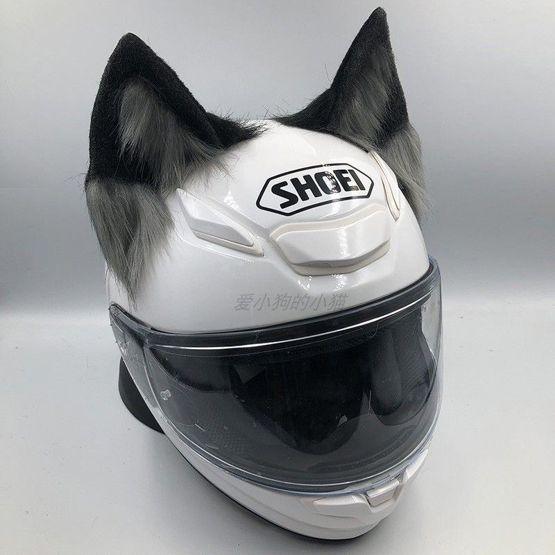 장식용 개귀 모양 오토바이 스키 헬멧, 남녀 라이더 모 - Motorcycle Helmets 리뷰 및 가격