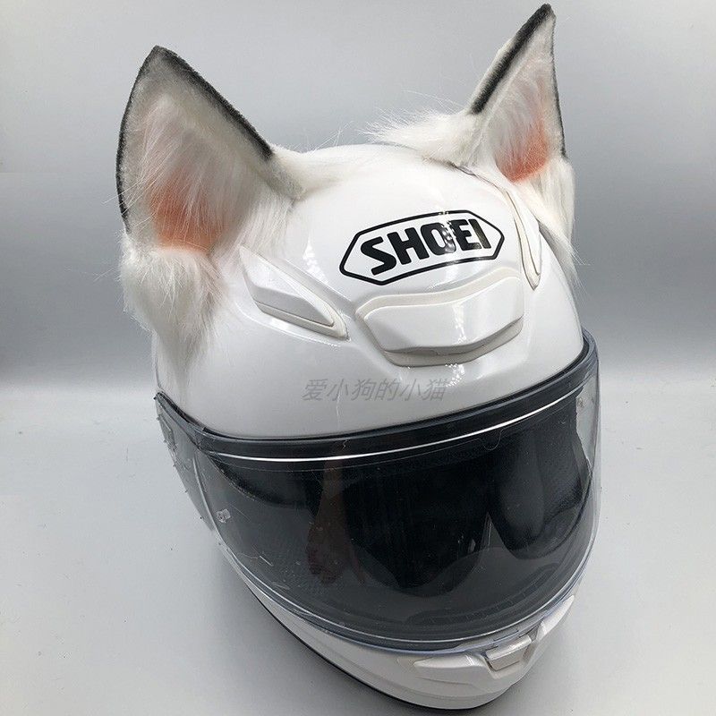 장식용 개귀 모양 오토바이 스키 헬멧, 남녀 라이더 모 - Motorcycle Helmets 리뷰 및 가격